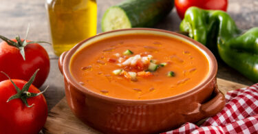 Photo de la recette : Recette traditionnelle du Gaspacho Andalou authentique