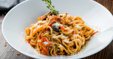 Photo de la recette : Recette spaghettis à la sauce tomate