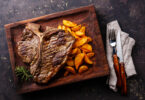 Photo de la recette : Recette T-bone avec pommes de terre sautées