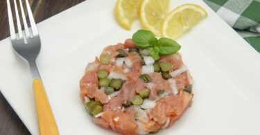 Photo de la recette : Recette tartare de saumon facile