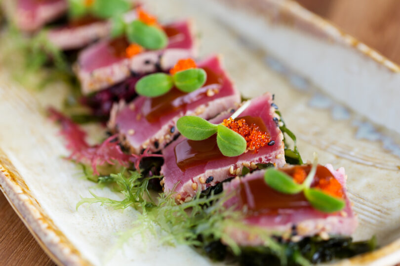 Photo de la recette : Recette tataki de thon