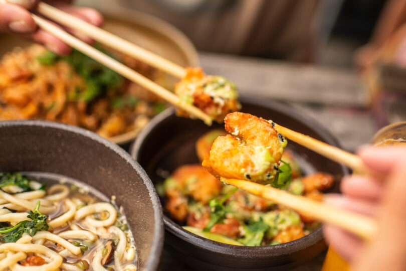 Photo de la recette : Recette tempura de crevettes