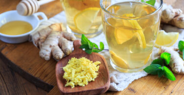 Photo de la recette : Recette thé gingembre à la menthe et citron