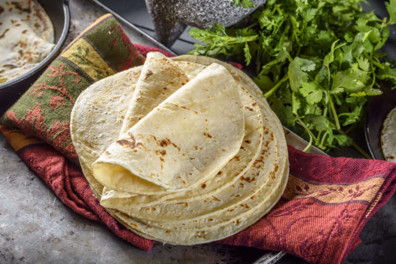 Photo de la recette : Recette tortillas de maïs