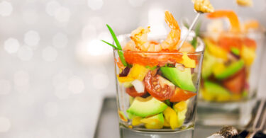 Photo de la recette : Recette verrine cocktail frais au saumon avocat