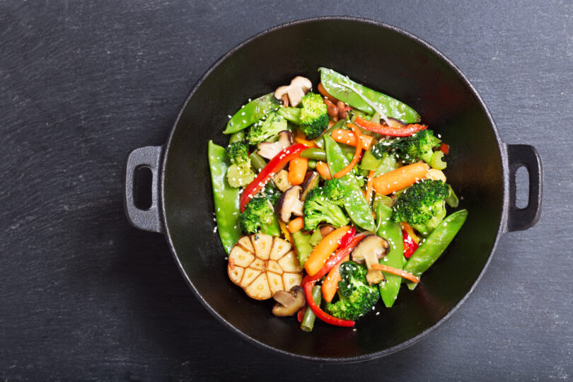 Photo de la recette : Recette wok de légumes