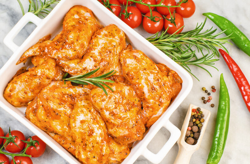 Photo de la recette : Recette ailes de poulet marinées