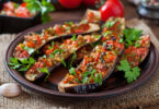 Photo de la recette : Recette aubergines cuites à la tomate et au paprika