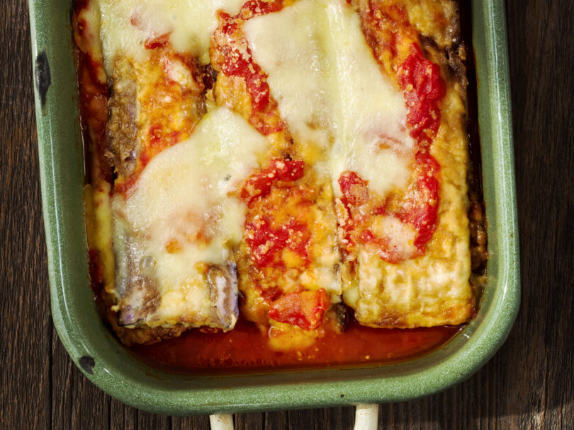 Photo de la recette : Recette aubergine italienne traditionnelle