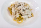 Photo de la recette : Recette bigoli con cacio e pepe