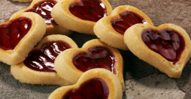 Photo de la recette : Recette biscuit confiture fraise