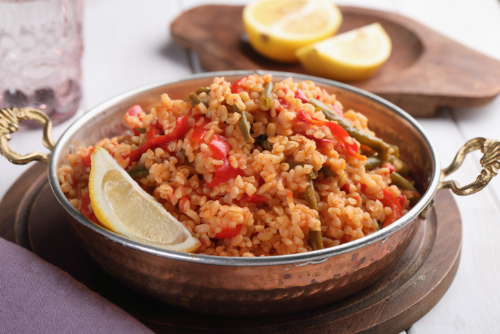Photo de la recette : Recette boulgour pilaf végétarien