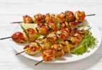 Photo de la recette : Recette de brochettes de poulet mariné au citron