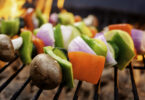 Photo de la recette : Recette de brochettes végétaliennes