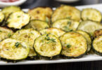 Photo de la recette : Recette chips de courgettes