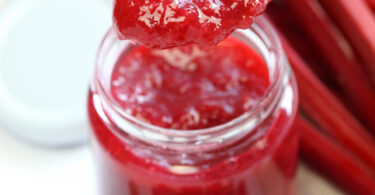 Photo de la recette : recette confiture de rhubarbe