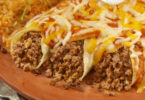 Photo de la recette : Recette enchiladas à la viande et sauce épicée