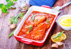 Photo de la recette : Recette filets de poisson gourmand sauce tomate et beurre de cacahuète
