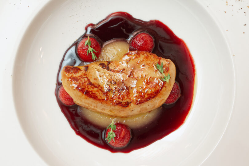 Photo de la recette : Recette foie gras sauce au porto