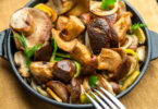 Photo de la recette : Recette fricassée de cêpes aux légumes