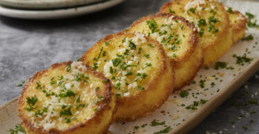 Photo de la recette : Recette gallettes croustillantes à la polenta et au parmesan