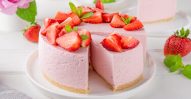 Photo de la recette : Recette gâteau mousse à la fraise