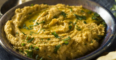 Photo de la recette : Recette de l'houmous à la citrouille