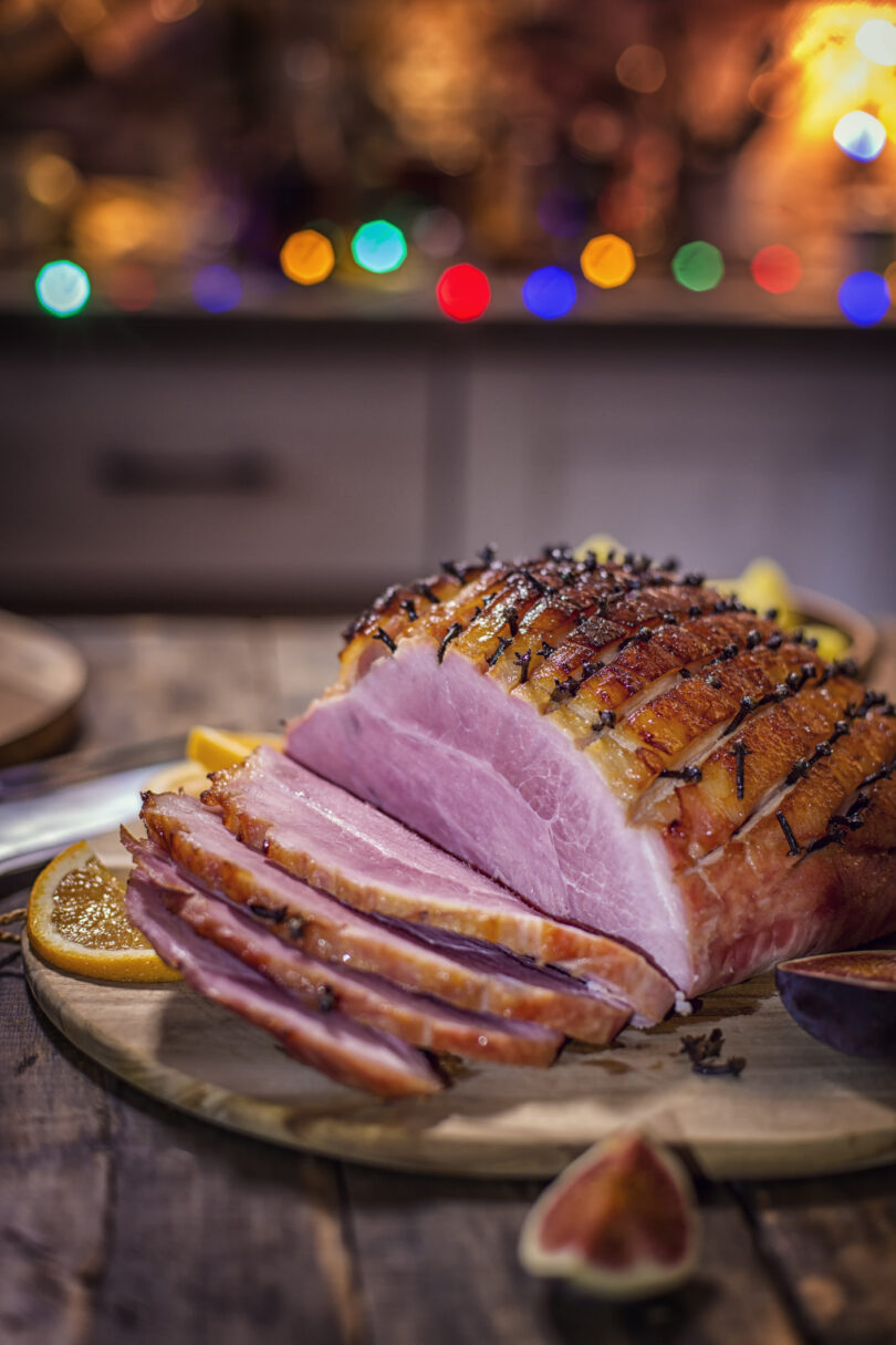 Photo de la recette : Recette jambon grillé aux clous de girofle