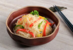 Photo de la recette : Recette de japchae aux lamelles de poivron