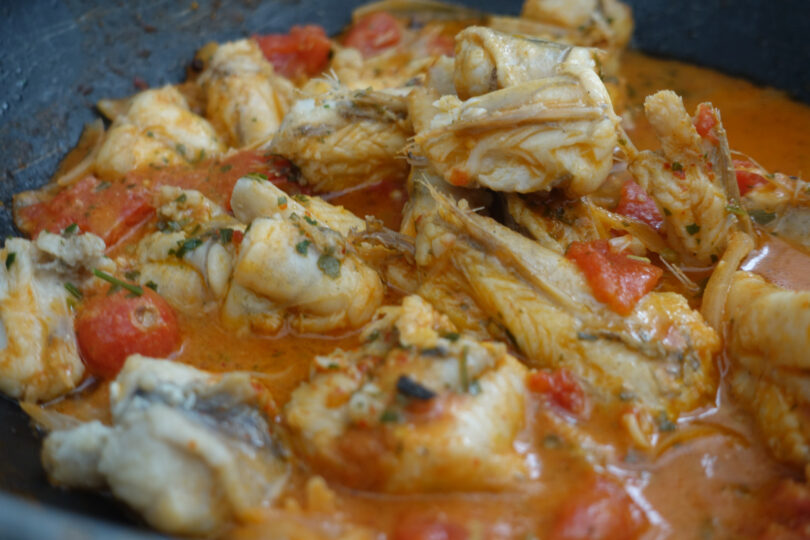 Photo de la recette : Recette lotte à l'armoricaine