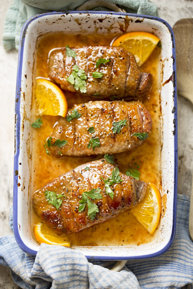 Photo de la recette : Recette magrets de canard à l'orange