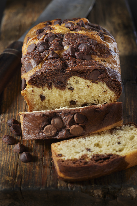 Photo de la recette : Recette marbré au chocolat