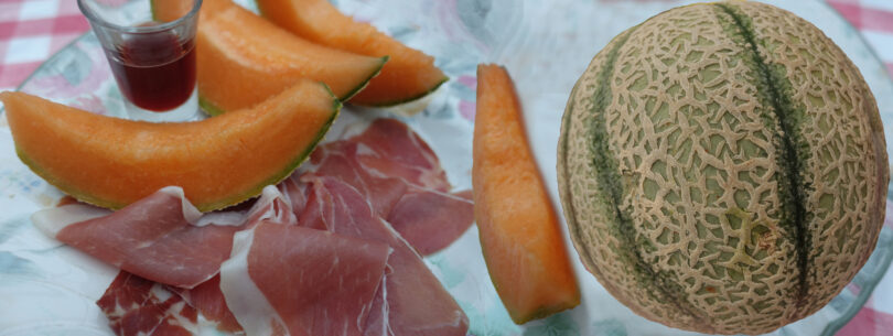 Photo de la recette : Recette melon jambon fumé cru