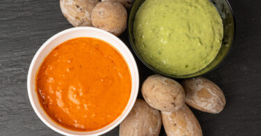 Photo de la recette : Recette mojo verde et mojo rojo