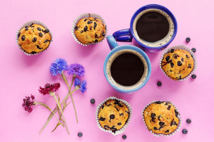 Photo de la recette : Recette muffins aux myrtilles