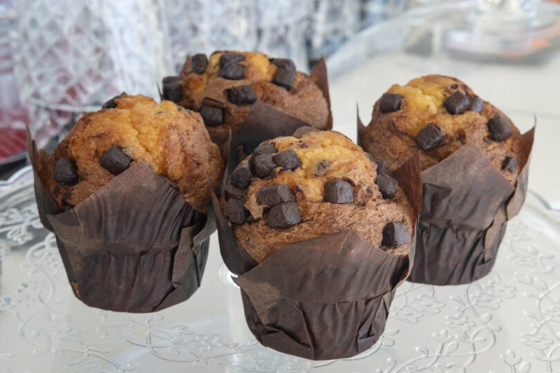 Photo de la recette : Muffins aux pépites de chocolat