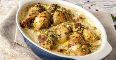 Photo de la recette : Recette poulet frit sauce à l'ail