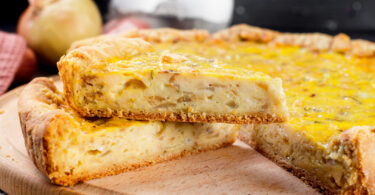 Photo de la recette : Recette quiche à l'oignon