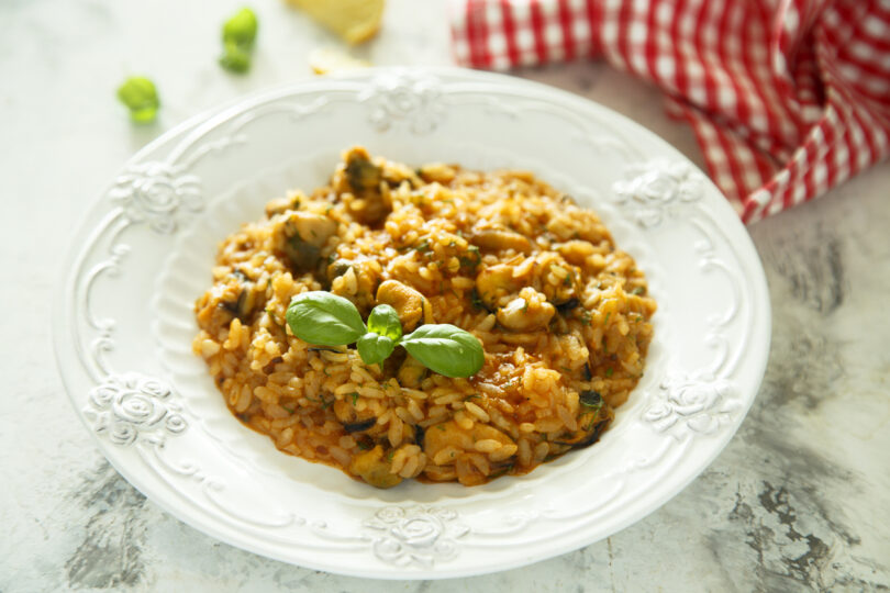 Photo de la recette : Recette de risoto aux moules