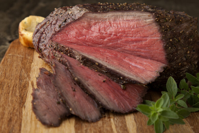 Photo de la recette : Recette rôti de boeuf au poivre