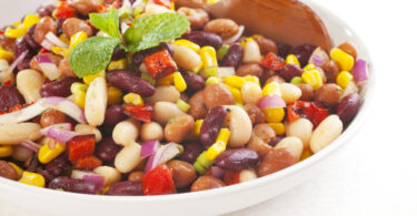 Photo de la recette : Recette d'une salade aux trois haricots