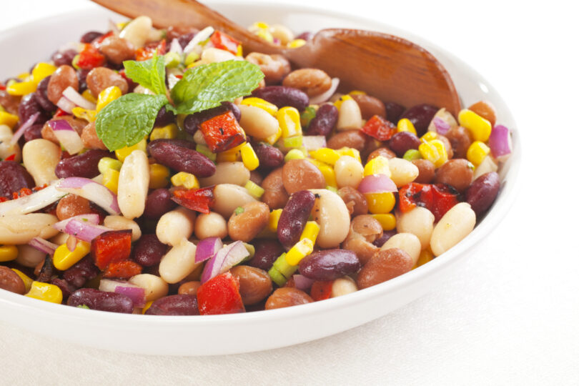 Photo de la recette : Recette d'une salade aux trois haricots