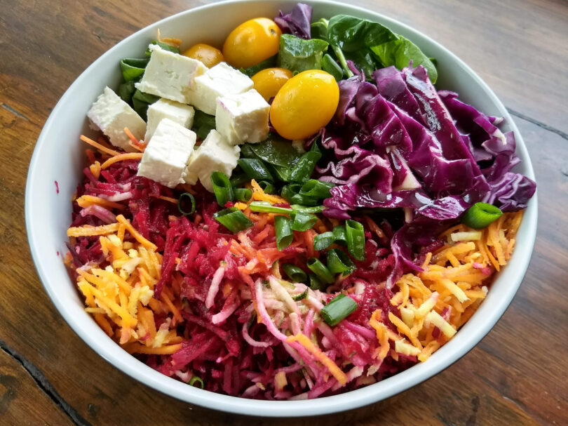 Photo de la recette : Recette d'une salade de crudités