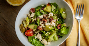 Photo de la recette : Recette d'une salade méditerranéenne grecque