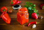 Photo de la recette : Recette de sauce aux poivrons et tomates épicées maison