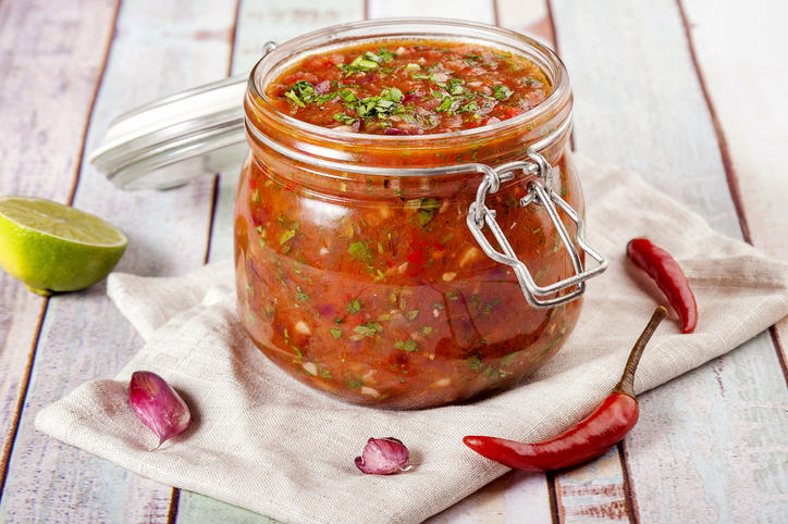 Photo de la recette : Recette de sauce tomate épicée maison