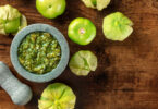 Photo de la recette : Recette sauce verte Espagnole aux tomatillos