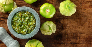 Photo de la recette : Recette sauce verte Espagnole aux tomatillos