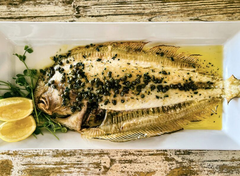 Photo de la recette : Recette sole au citron et câpres
