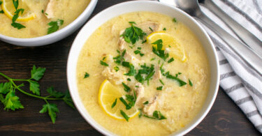 Photo de la recette : Recette de soupe avgolemono grecque